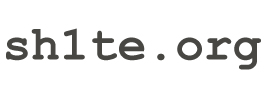 sh1te.org >> coming soon ... 